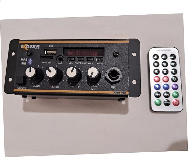 Mixer XMA 100 Bluetooth Controle de Ganho