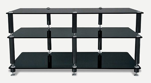Rack Norstone HIFI Bergen 2 AV com Prateleiras de Vidro 8 mm