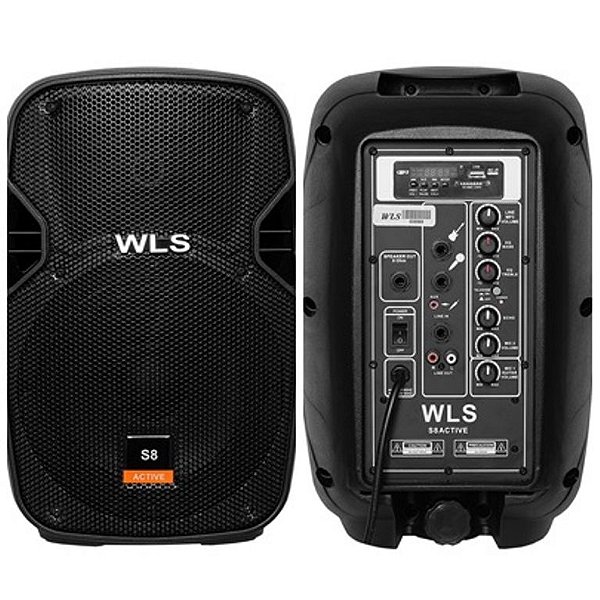 Caixa Acústica WLS  S8  Ativa com Bluetooth
