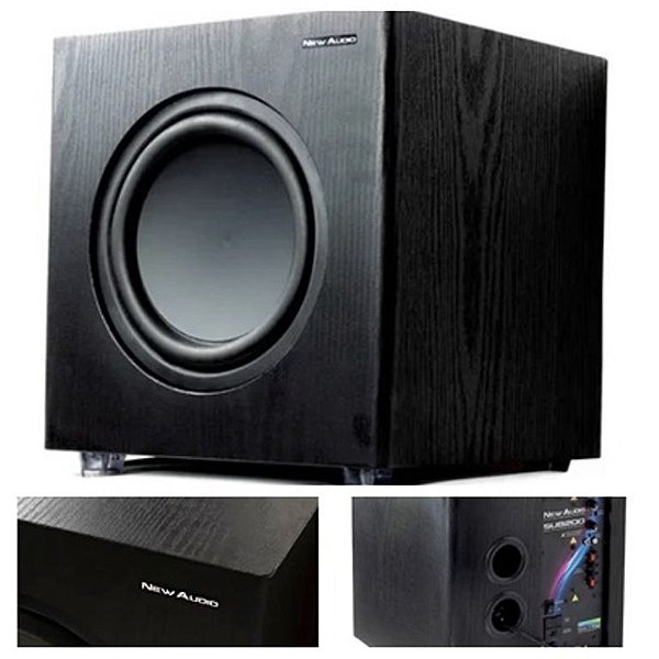 Subwoofer New Audio Sub 200FD 8 pol  200 Wrms