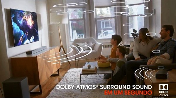 Soundbar JBL BAR 9.1 True Wireless Surround com Dolby Atmos