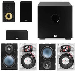 Kit Home 5.1 AAT-2 Cxs BSF-70+ 1 C-140 + 2 LRE100+ Subwoofer