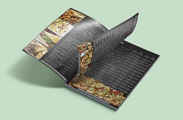Catálogo ou Menu A4 - 10 páginas