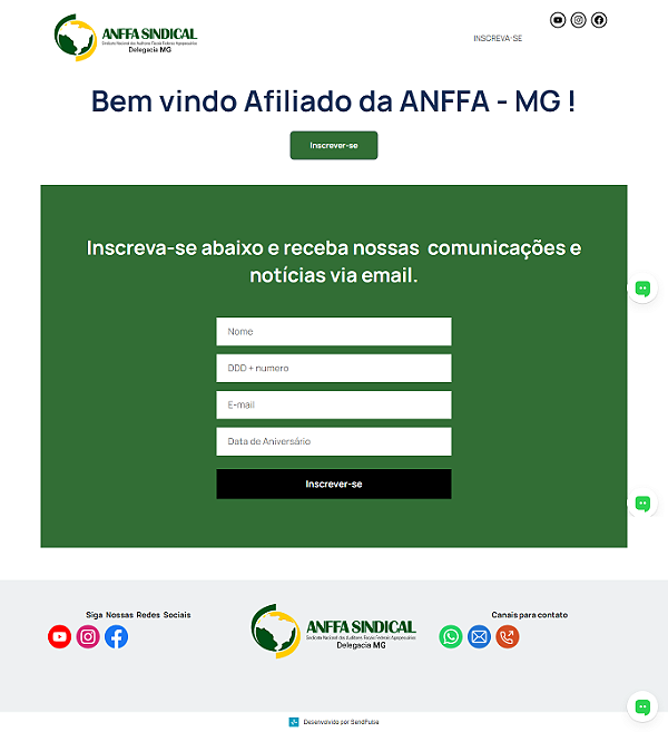 Landing Page com Implantação de CRM e Automações de Marketing