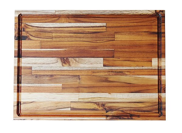 Tábua de Corte TECA - 42x30x3,0cm - MÉDIA