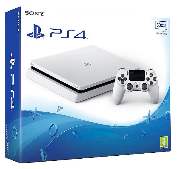 Playstation 4 SLIM 500GB Branco