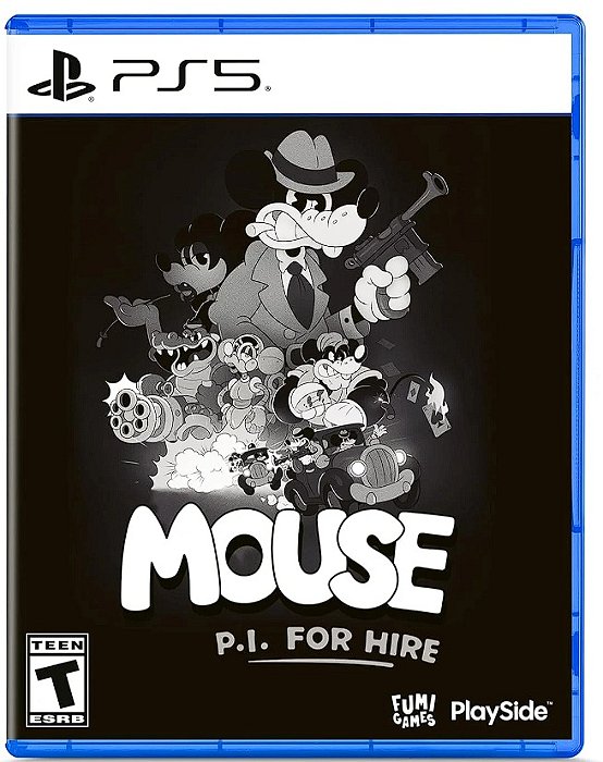 Mouse PI For Hire - PS5 (pré-venda) Mídia Física