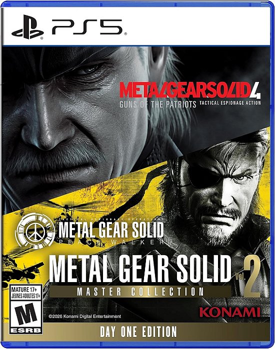 Metal Gear Solid: Master Collection - Volume 2 - PS5 (mídia física)