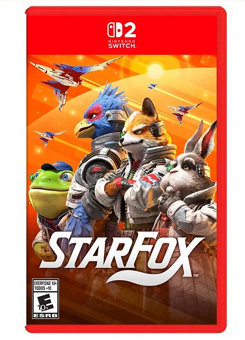 Star Fox - Nintendo Switch 2 (mídia física)