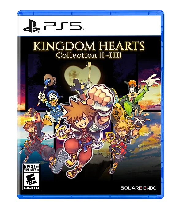 Kingdom Hearts Collection [I~III] - PS5 (mídia física)