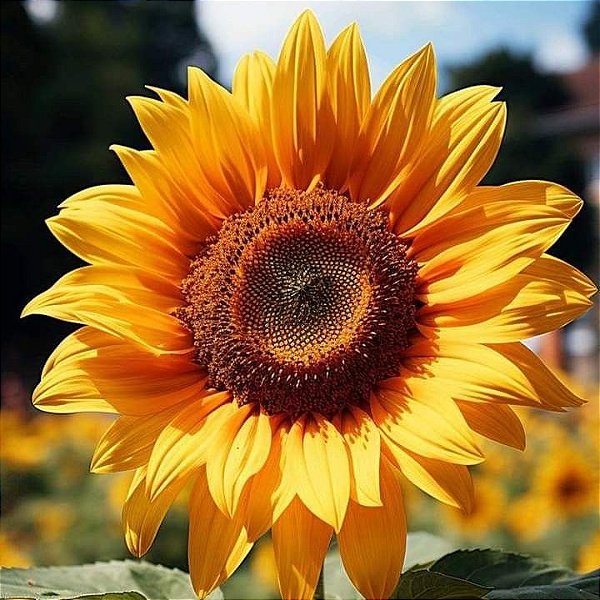 Sementes de Girassol Amarelo Alto (Helianthus annuus)