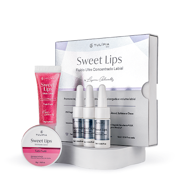 KIT SWEET LIPS TUTTI FRUTTI PROFISSIONAL