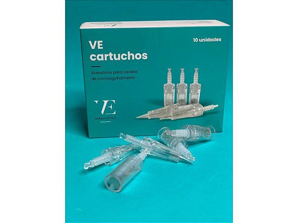 VE-12 CARTUCHO DE AGULHAS DESCARTAVEL PARA DERMAPEN