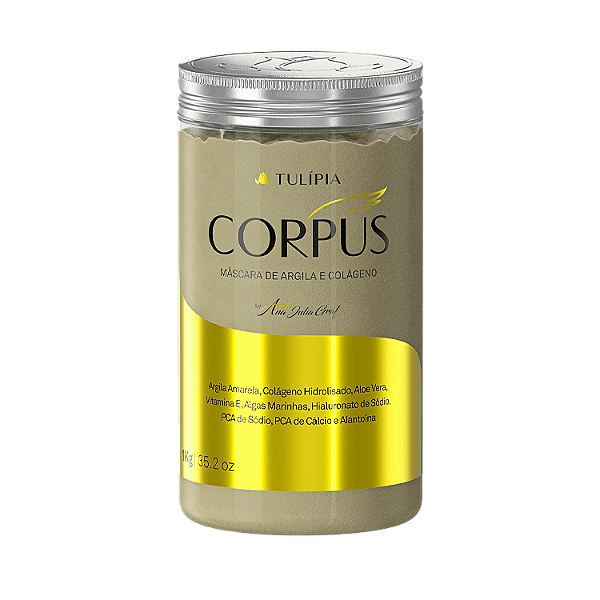 CORPUS MASCARA DE ARGILA E COLAGENO FLACI10   1KG