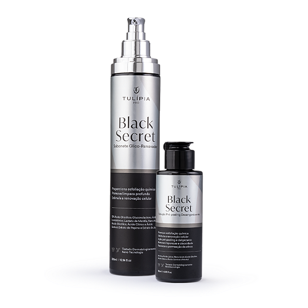 KIT PRÉ PEELING BLACK SECRET