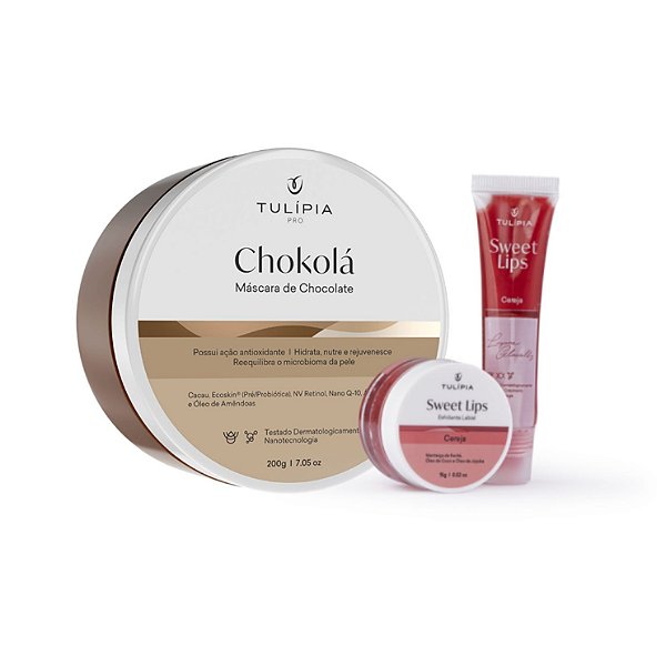 KIT SENSAÇÕES CHOCOLATE E CEREJA