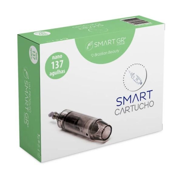 CARTUCHO SMART DERMA PEN PRETO HK - 137 AGULHAS