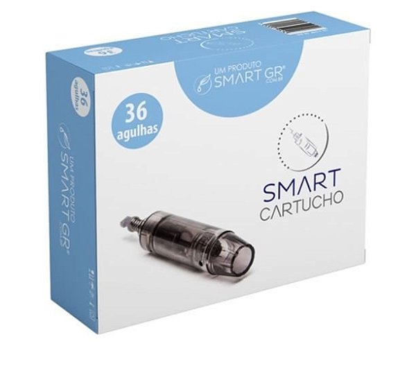 Cartucho Smart Derma Pen Preto HK - 36 agulhas