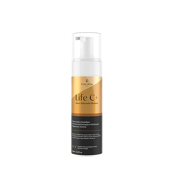 LIFE C  NANO SABONETE MOUSSE 150ML