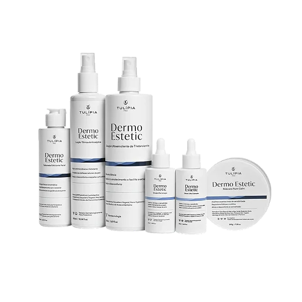 LINHA DERMO ESTETIC PARA LIMPEZA DE PELE