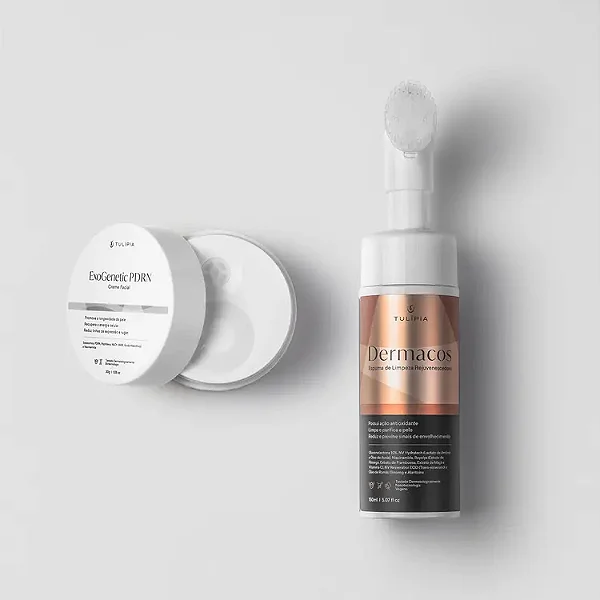 ROTINA ANTI-DADE ESPUMA DE LIMPEZA E CREME DE PDRN