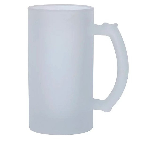 Caneca de Chopp Vidro Jateado para Sublimação
