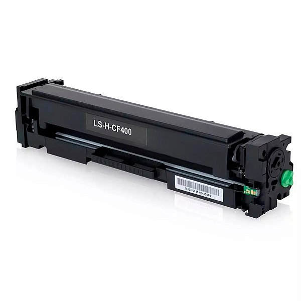 Toner Compatível com HP CF400A 201A CF400AB Preto M252DW M277DW M252 M277 1.5k