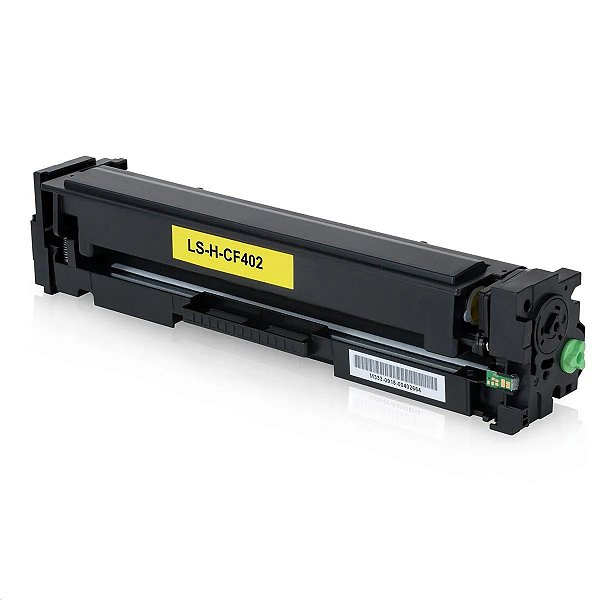 Toner Compatível com HP CF402A 201A CF402AB Amarelo M252DW M277DW M252 M277 1.4k