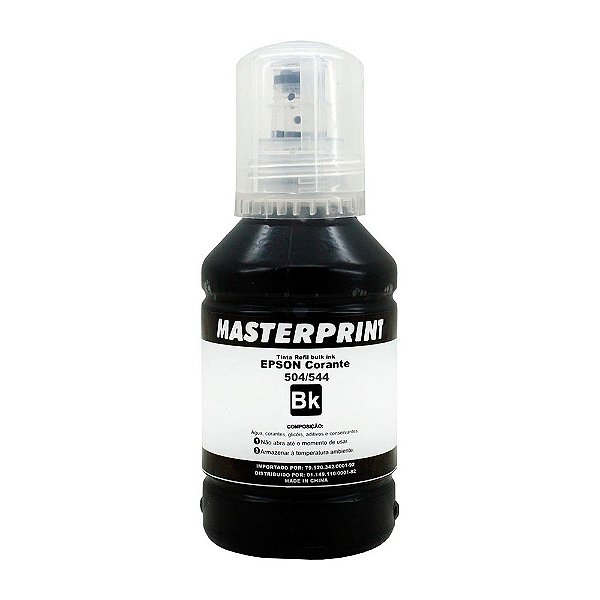 Refil Compatível com Epson 504 544 Masterprint 127ml