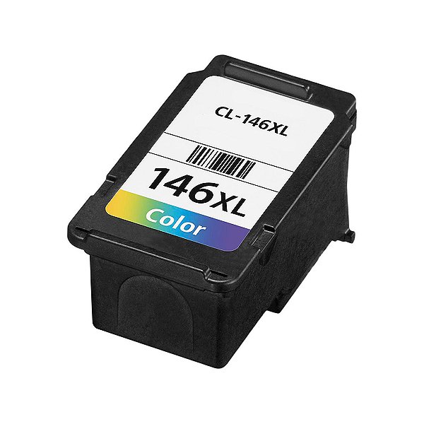 Cartucho Compatível com Canon Cl146 CL-146XL CL146 Color | MG2410 MG2510 IP2810 10ml