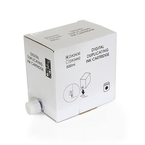 Tinta para Duplicador Ricoh JP7 JP730 JP735 JP750 JP755 DX2330 DX2430 CP6123L Compatível 500ml