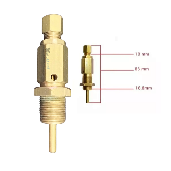 Válvula Alivio Centrifugo Compressor De Ar 1/4 - W700/900