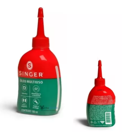 Óleo Lubrificante Multiuso Máquina De Costura Dobradiças - Singer