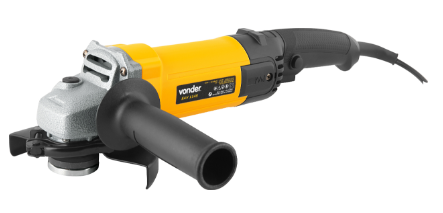 Esmerilhadeira angular Vonder EAV 1140 de 50 Hz/60 Hz amarelo 1100 W 220 V + acessórios