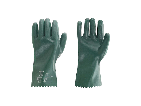 Luva de PVC Lisa com Forro de 26 cm PLV0026 7027100026 - VONDER