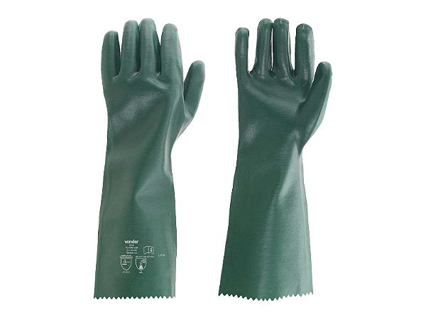 Luva de PVC Lisa com Forro de 65 cm PLV0065 7027100065 - VONDER