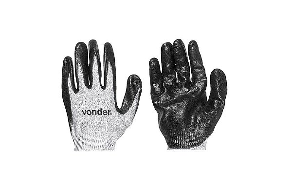 Luva Tricotada Resistente a corte PNV 1010 - Vonder