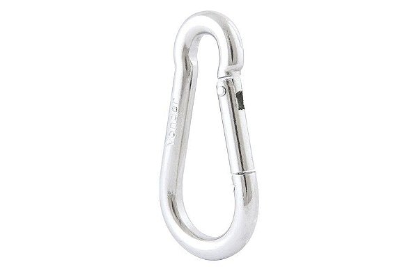 Mosquetão com Trava 4 x 40 mm Uso Leve para Cargas de até 60Kg - VONDER