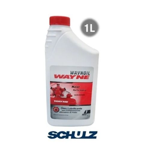 Óleo Lubrificante Para Compressor de pistão Wayne -  1 Litro - Wayneoil