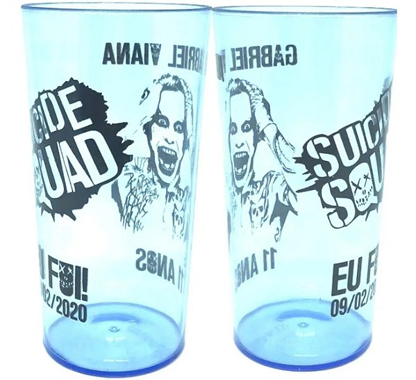 80 Copos Longdrink 320ml Personalizados frente e verso