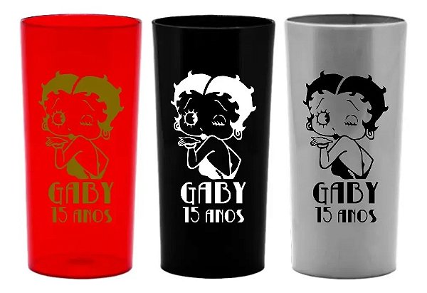 190 Copos Longdrink 320ml Personalizados frente e verso