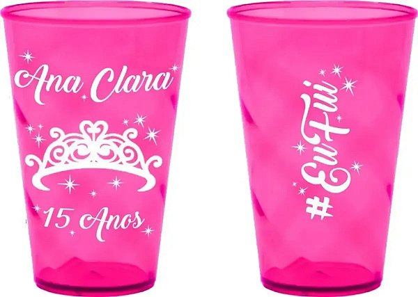 40 Copos Caldereta Twister 500ml Personalizados Frent/verso