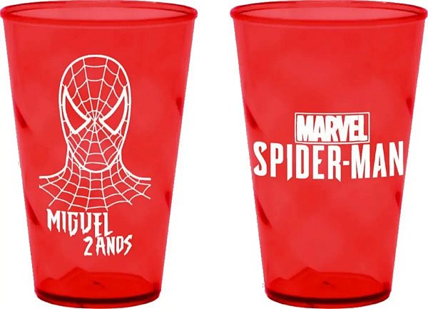 70 Copos Caldereta Twister 500ml Personalizados Frent/verso