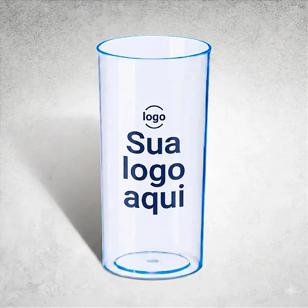 20 Copos Longdrink 320ml Personalizados frente e verso