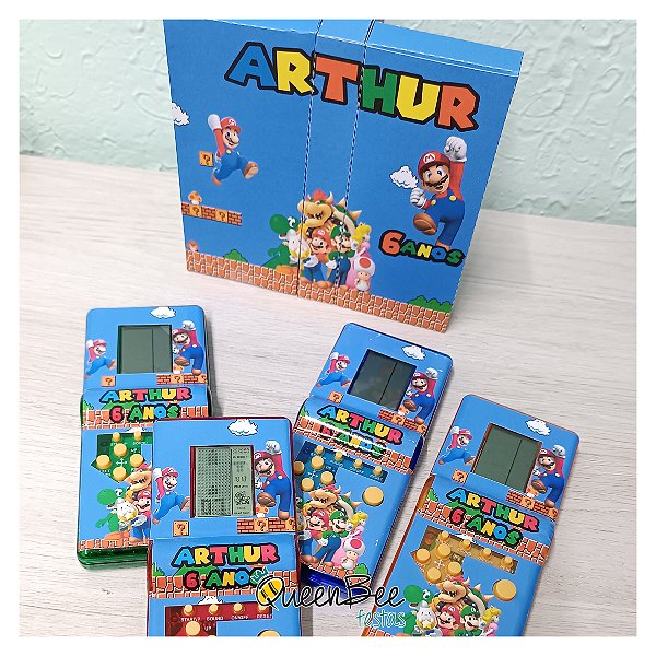Game Tetris - Mario Bross