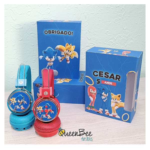Fone de Ouvido - Sonic