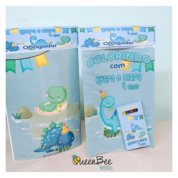 Livro de Colorir - Dinossauro