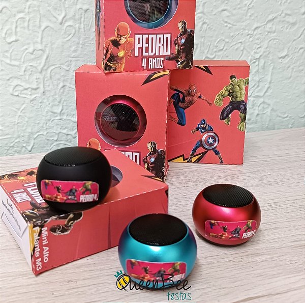 Mini Caixa de som personalizada