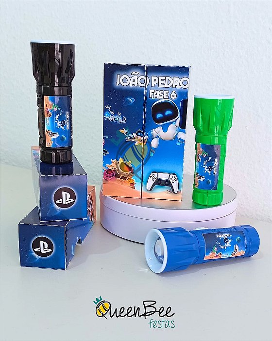 Lanterna de Led - Game Astro Bot