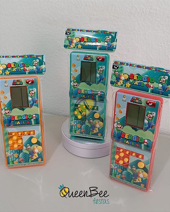 Game Tetris - Luigi Super Mario